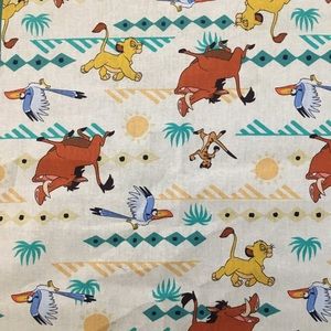 Lion king face mask with filter pocket